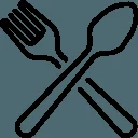 Gaffel – ikon för restaurangen